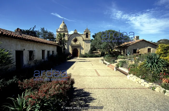: Geo. USA, Kalifornien, Mission Carlos, Borroneo : Geo. USA, Kalifornien, Mission Carlos, Borroneo