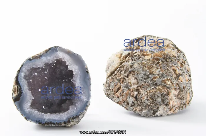 : Geodes. Surface and interior of geodes : Geodes. Surface and interior of geodes