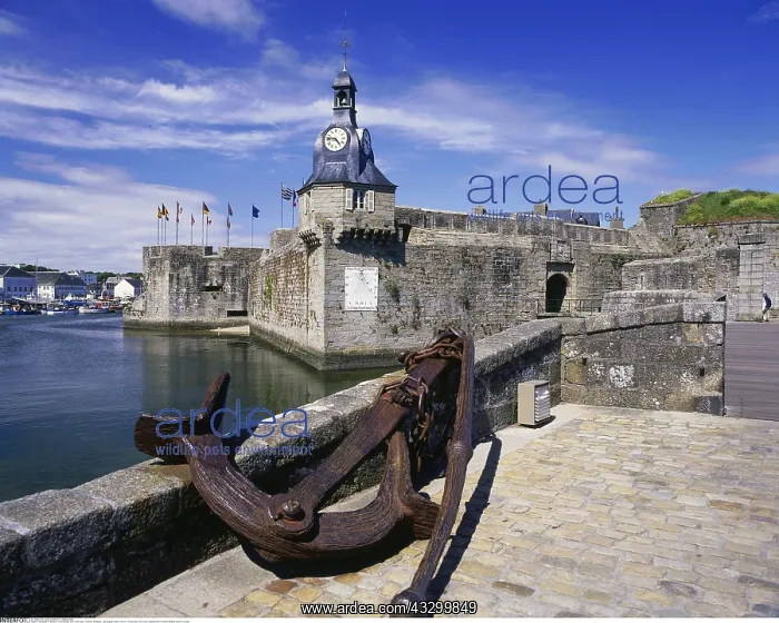 : Geografie, Frankreich, Concarneau, Ville Close : Geografie, Frankreich, Concarneau, Ville Close