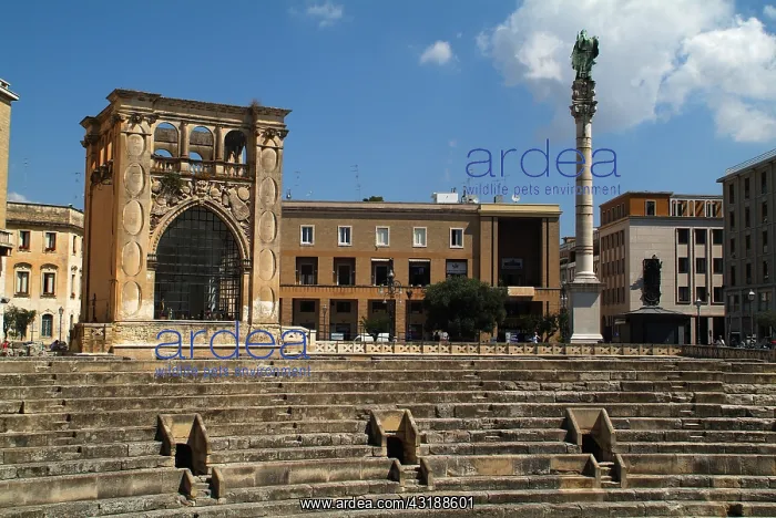 : Geografie, Italien, Apulien, Lecce, Amphitheater : Geografie, Italien, Apulien, Lecce, Amphitheater