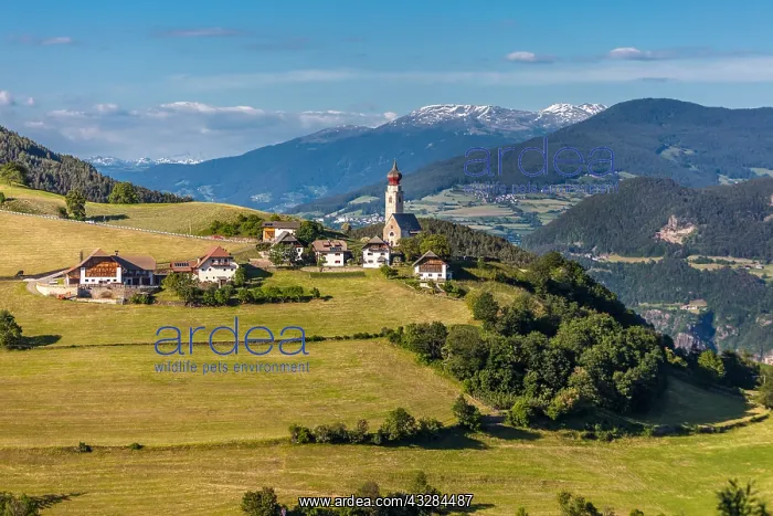 : Geografie, Italien, Blick auf Mittelberg : Geografie, Italien, Blick auf Mittelberg