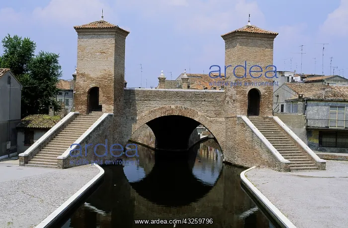 : Geografie, Italien, Comacchio, Br&x23ae5bac; Treponti : Geografie, Italien, Comacchio, Br&x23ae5bac; Treponti