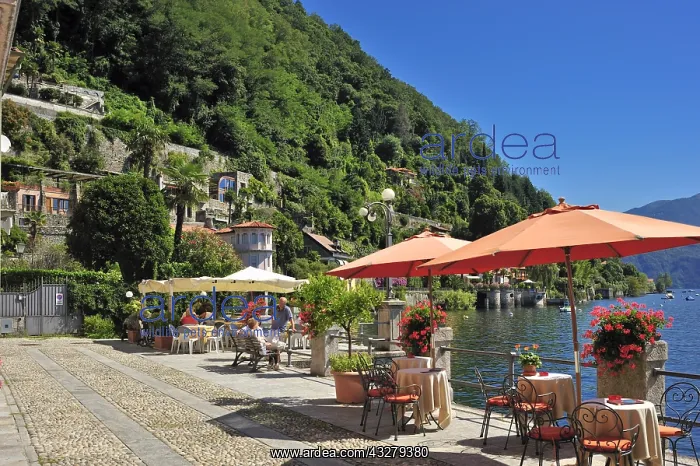 : Geografie, Italien, Piemont, Cannero Riviera, Uferpromenade : Geografie, Italien, Piemont, Cannero Riviera, Uferpromenade