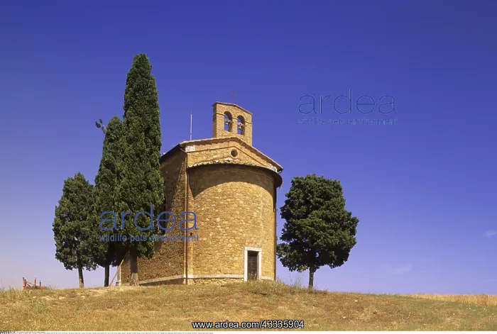 : Geografie, Italien, Toskana, Orcia Tal, Kapelle : Geografie, Italien, Toskana, Orcia Tal, Kapelle