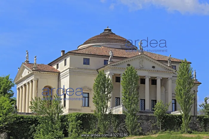 : Geografie, Italien, Venetien, Villa Capra La Rotonda : Geografie, Italien, Venetien, Villa Capra La Rotonda