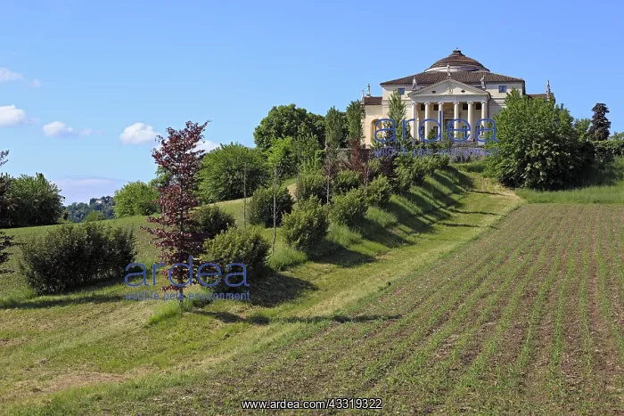 : Geografie, Italien, Venetien, Villa Capra La Rotonda : Geografie, Italien, Venetien, Villa Capra La Rotonda