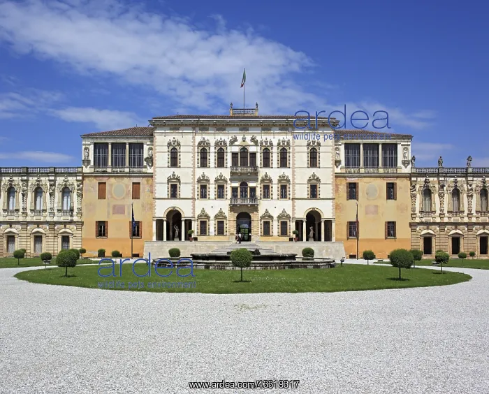 : Geografie, Italien, Villa Contarini, erbaut von : Geografie, Italien, Villa Contarini, erbaut von