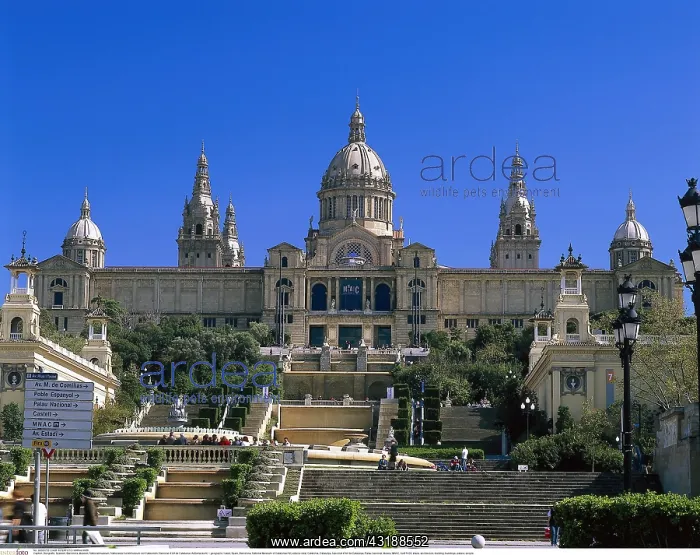  : Geografie, Spanien, Barcelona, Museen, Nationalmuseum