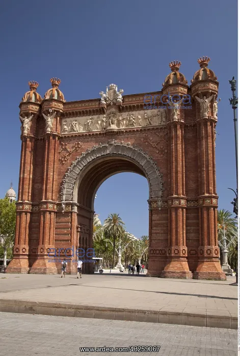 : Geografie, Spanien, Katalonien, Barcelona, Triumphbogen : Geografie, Spanien, Katalonien, Barcelona, Triumphbogen