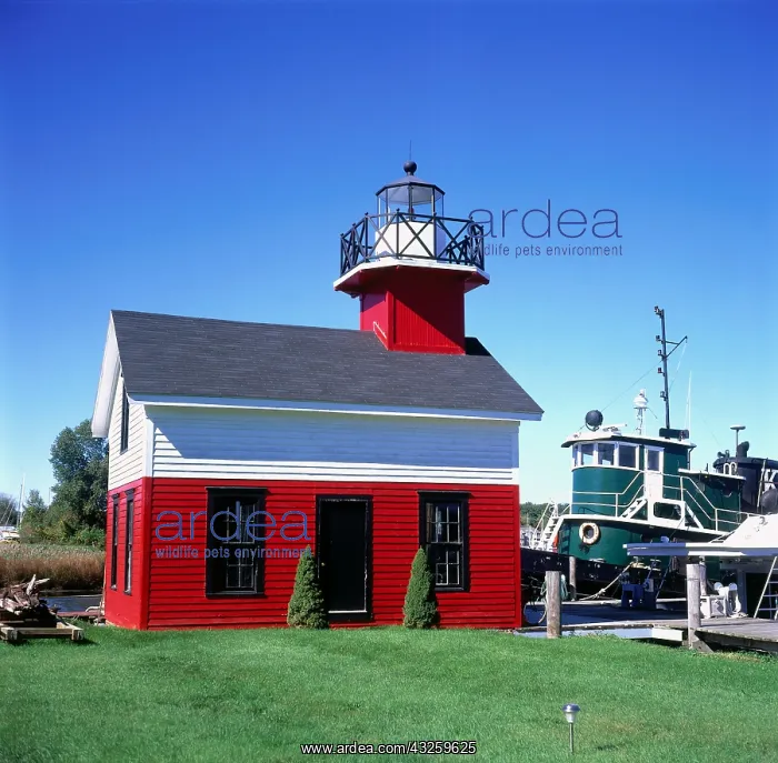 : Geografie, USA, Michigan, Saugatuck, Geb&x4d64;e : Geografie, USA, Michigan, Saugatuck, Geb&x4d64;e
