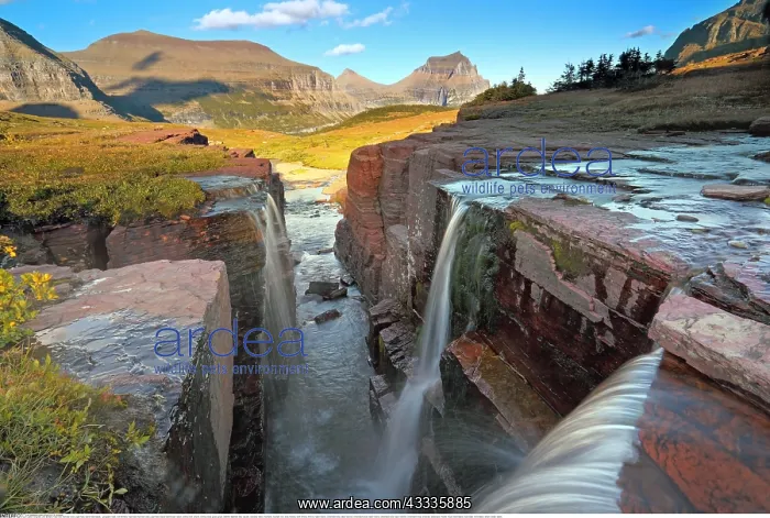 : Geografie, USA, Montana, Triple Falls, Reynolds : Geografie, USA, Montana, Triple Falls, Reynolds