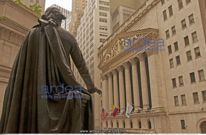 : Geografie, USA, New York City, Wall Street, George-Washingto : Geografie, USA, New York City, Wall Street, George-Washingto