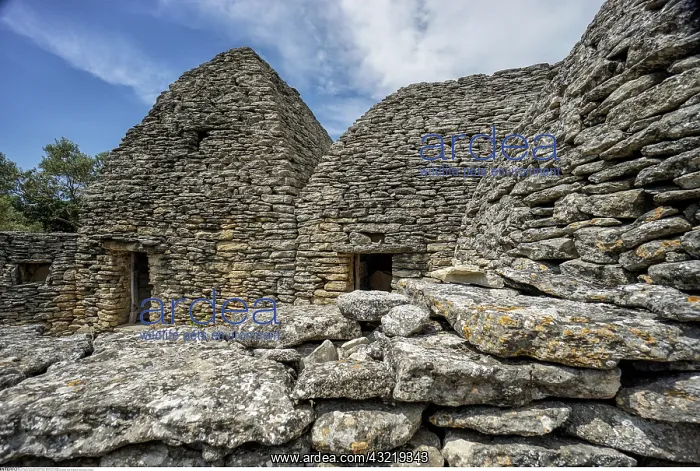 : geography / travel, France, Stone Hut, Le Village : geography / travel, France, Stone Hut, Le Village