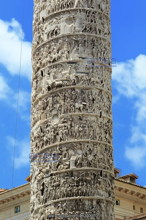: geography / travel, Italy, Column of Marcus Aurelius : geography / travel, Italy, Column of Marcus Aurelius