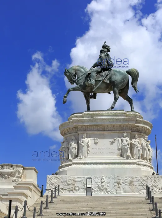 : geography / travel, Italy, Equestrian sculpture : geography / travel, Italy, Equestrian sculpture