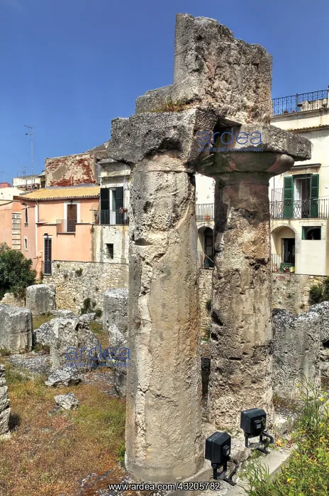 : geography / travel, Italy, Temple of Apollo, Piazza : geography / travel, Italy, Temple of Apollo, Piazza