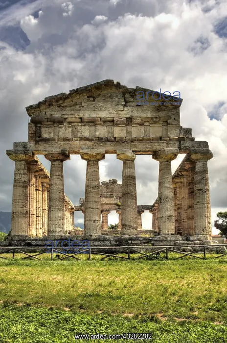 : geography / travel, Italy, Temple of Athena (500 : geography / travel, Italy, Temple of Athena (500