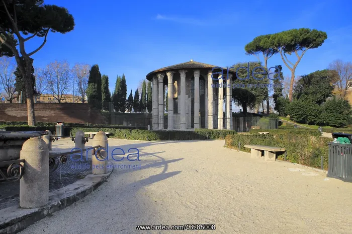 : geography / travel, Italy, Temple of Hercules Victor : geography / travel, Italy, Temple of Hercules Victor