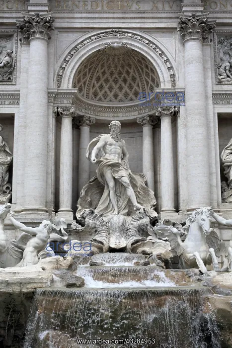 : geography / travel, Italy, Trevi Fountain, Rome : geography / travel, Italy, Trevi Fountain, Rome