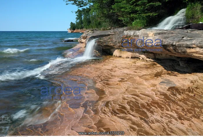 : geography / travel, USA, Michigan, Pictured Rocks : geography / travel, USA, Michigan, Pictured Rocks