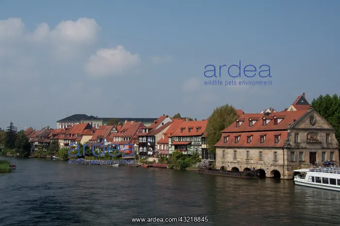 : Germany, Bamberg. Little Venice (aka Klein : Germany, Bamberg. Little Venice (aka Klein
