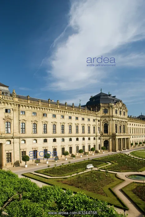  : Germany, Bavaria, Bayern, Wurzburg. Residenz