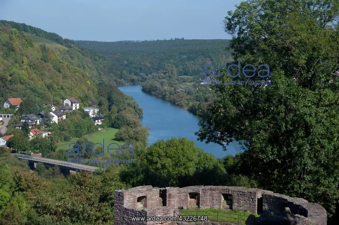 : Germany, Wertheim. View near confluence : Germany, Wertheim. View near confluence