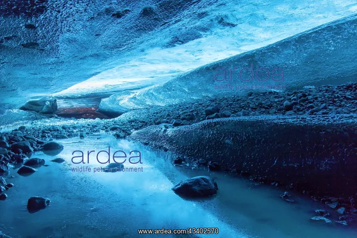 : Glacial cave in the Breidamerkurjoekull Glacier : Glacial cave in the Breidamerkurjoekull Glacier