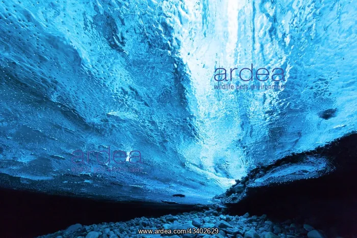 : Glacial cave in the Breidamerkurjoekull Glacier : Glacial cave in the Breidamerkurjoekull Glacier