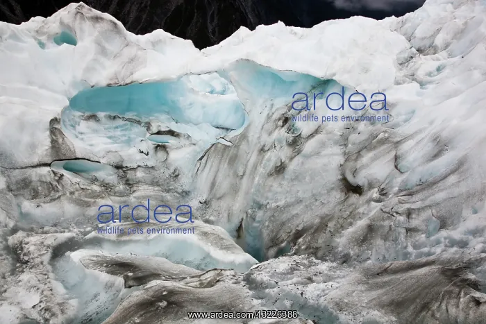 : Glacial peak, Franz Josef Glacier. Westland : Glacial peak, Franz Josef Glacier. Westland