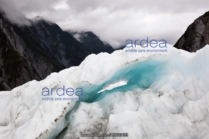 : Glacial peak, Franz Josef Glacier. Westland : Glacial peak, Franz Josef Glacier. Westland