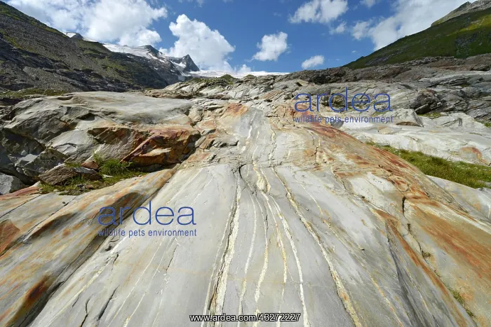 : Glacier section below the Schlattenkees glacier : Glacier section below the Schlattenkees glacier