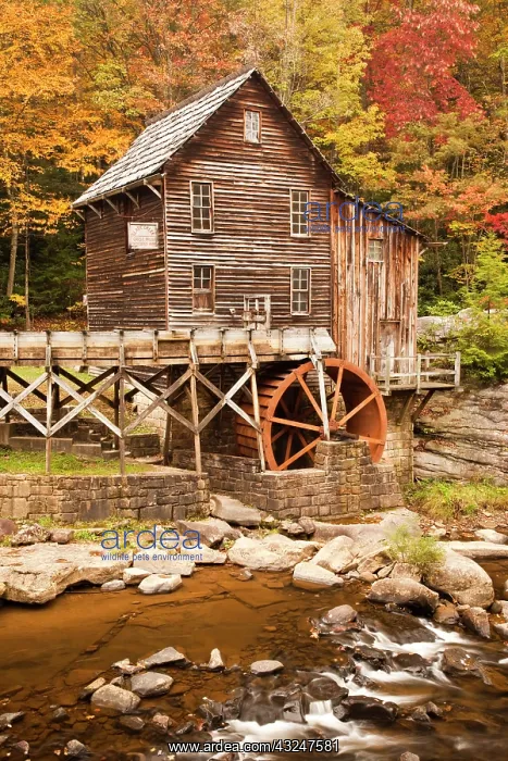 : Glade Creek Grist Mill, Babcock State Park : Glade Creek Grist Mill, Babcock State Park