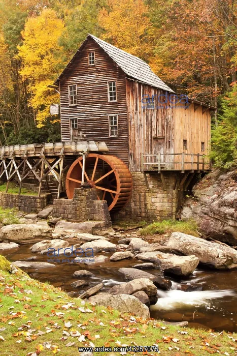 : Glade Creek Grist Mill, Babcock State Park : Glade Creek Grist Mill, Babcock State Park