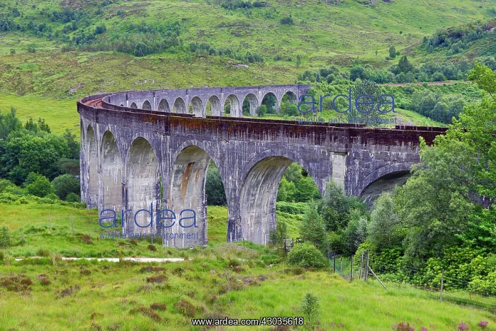  : Glenfinnan viaduct, railway viaduct for the West
