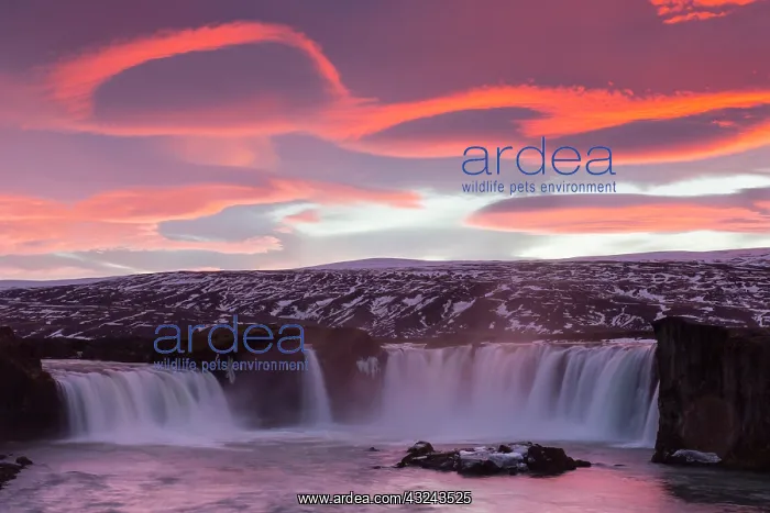 : The Godafoss is one of the most spectacular waterfalls : The Godafoss is one of the most spectacular waterfalls
