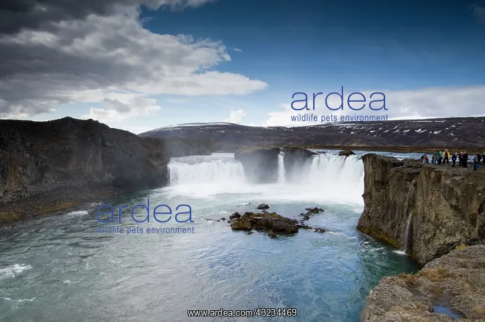 : Godafoss waterfalls, Iceland : Godafoss waterfalls, Iceland