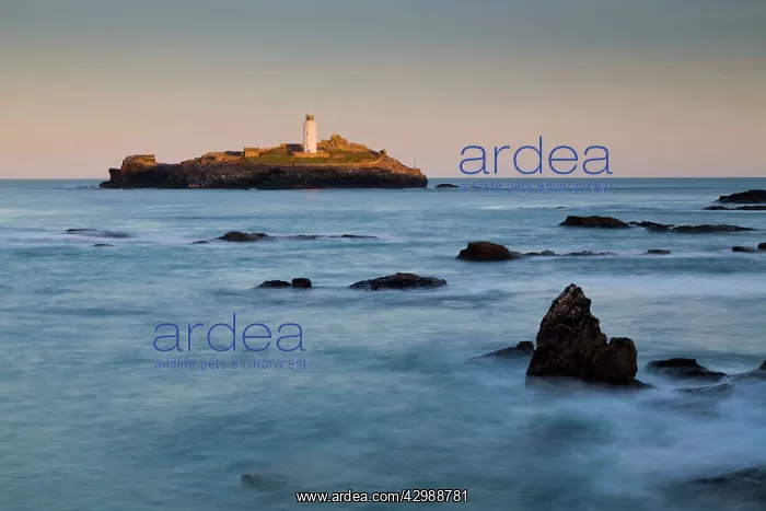 : Godrevy - seascape - Lighthouse : Godrevy - seascape - Lighthouse