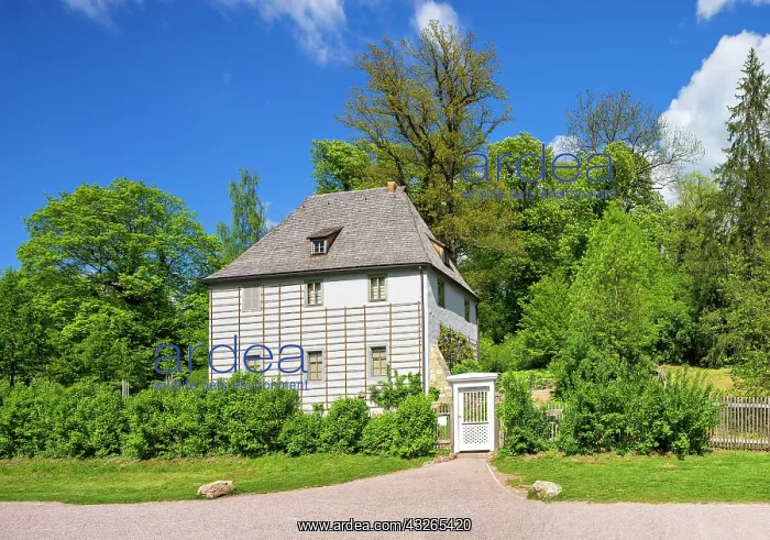 : Goethe's garden house in the Park an der Ilm, UNESCO : Goethe's garden house in the Park an der Ilm, UNESCO