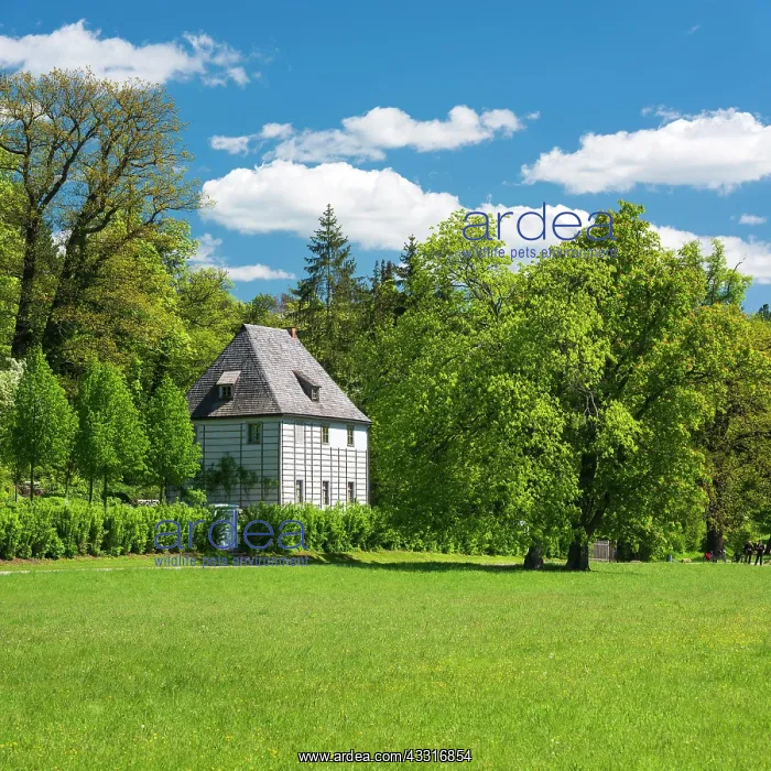 : Goethe's garden house in the Park an der Ilm, UNESCO : Goethe's garden house in the Park an der Ilm, UNESCO