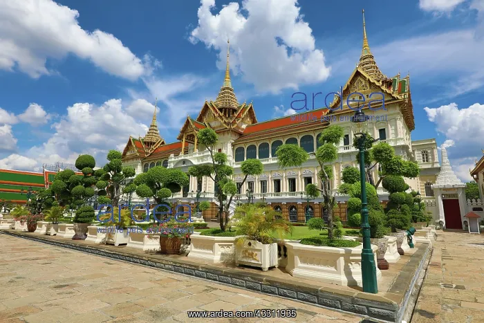 : The Grand Palace in the Grand Palace Complex, Wat : The Grand Palace in the Grand Palace Complex, Wat