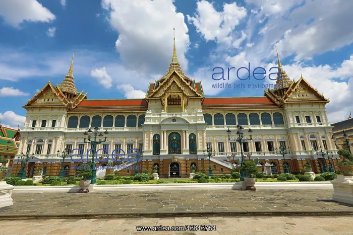 : The Grand Palace in the Grand Palace Complex, Wat : The Grand Palace in the Grand Palace Complex, Wat