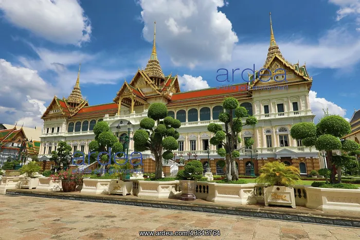 : The Grand Palace in the Grand Palace Complex, Wat : The Grand Palace in the Grand Palace Complex, Wat