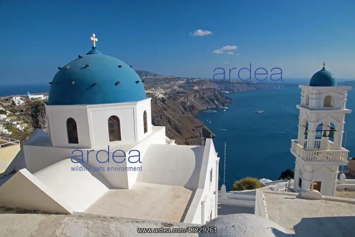  : Greece and Greek Island of Santorini from