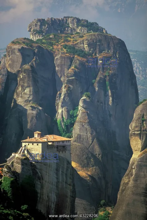 : Greece, Thessaly, Meteora. Monasteries of : Greece, Thessaly, Meteora. Monasteries of