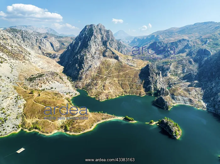 : GREEN CANYON from a drone, Alanya, Turkey, Asia : GREEN CANYON from a drone, Alanya, Turkey, Asia