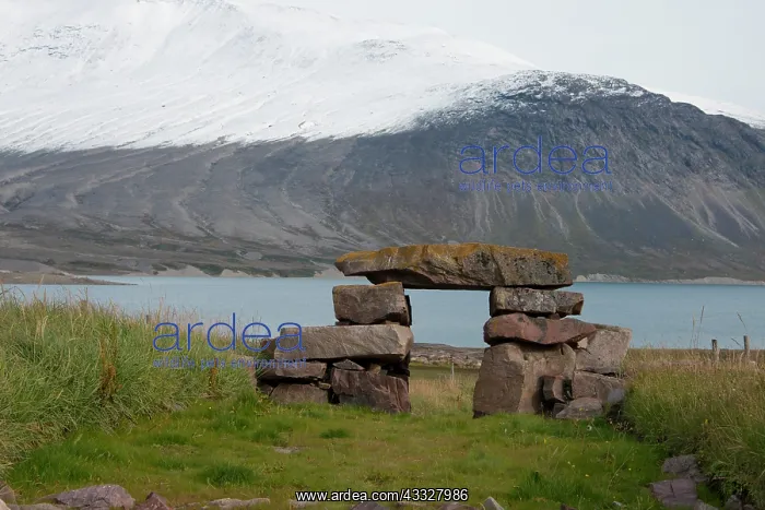 : Greenland, Tunulliarfik, Igaliku near Brattahlid : Greenland, Tunulliarfik, Igaliku near Brattahlid