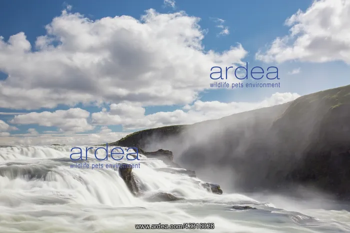: Gullfoss (Golden Falls) is a waterfall located on : Gullfoss (Golden Falls) is a waterfall located on