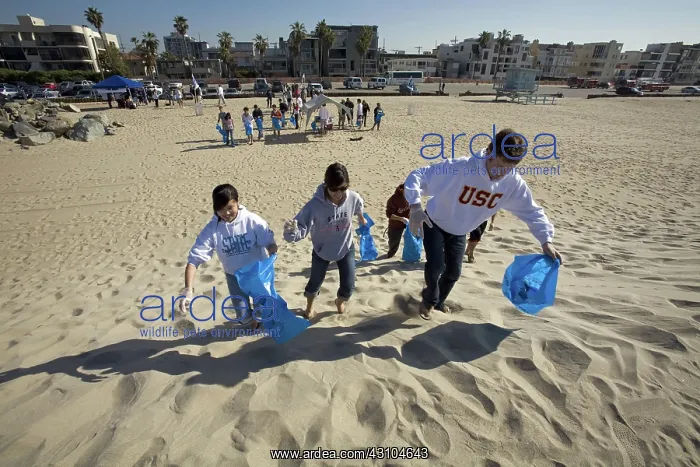 : Heal the Bay Clean-up, Venice Beach : Heal the Bay Clean-up, Venice Beach