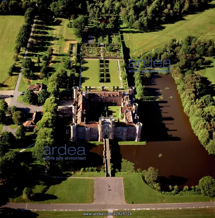  : Herstmonceux Castle, a brick-built Tudor castle